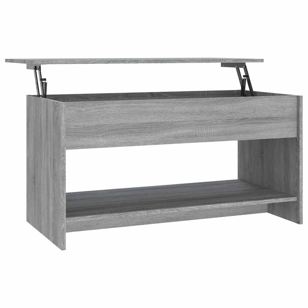 vidaXL Couchtisch Wohnzimmertisch Sofatisch Kaffeetisch Beistelltisch Tisch Wohnzimmer Teetisch Grau