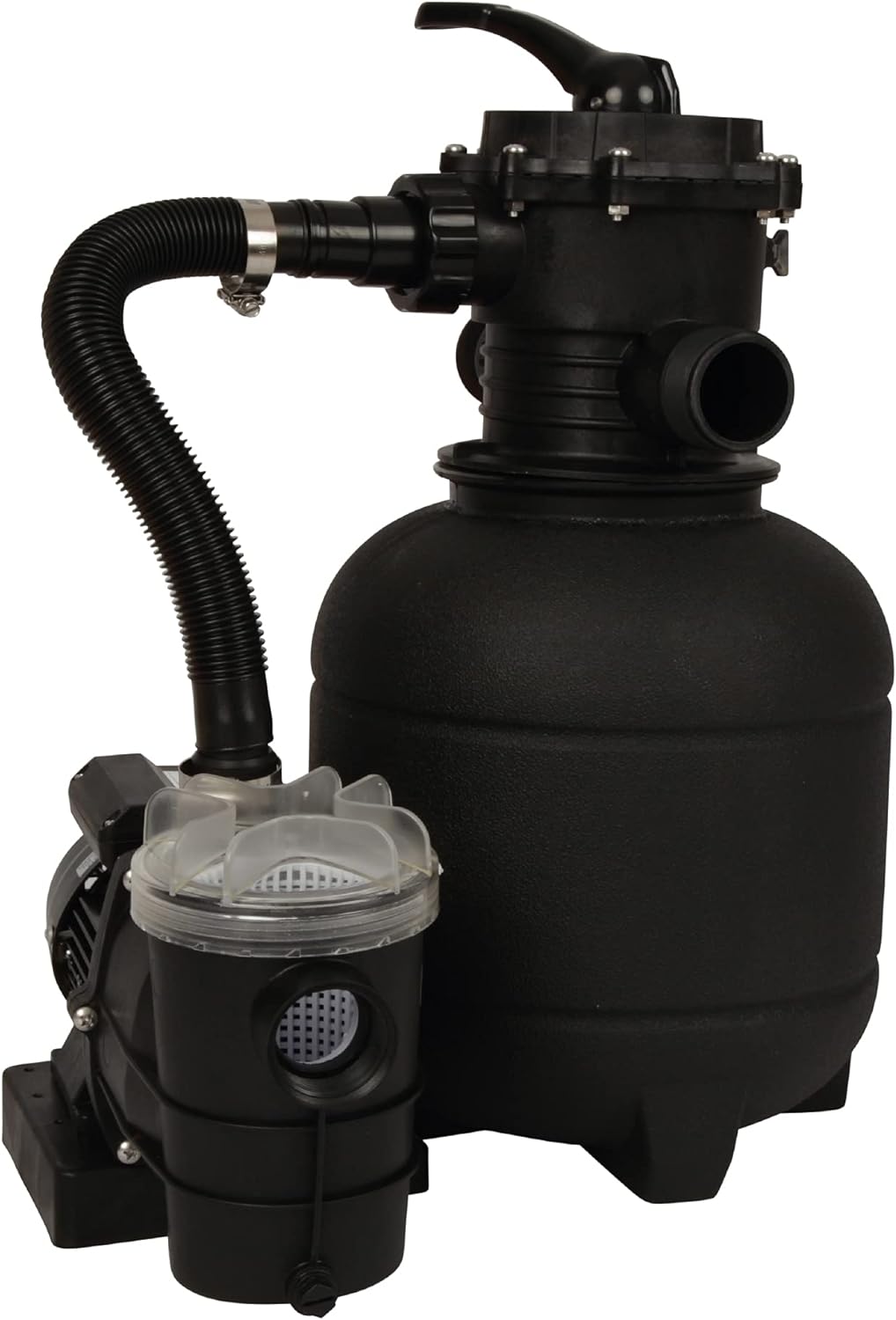 Bestlivings Pool-Sandfilteranlage zur Poolreinigung, 7500 l/h, 3,5 Bar, Einphasen Induktionsmotor, F