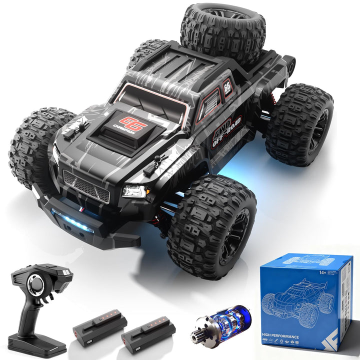 Bürstenloser Ferngesteuertes Auto,1/16 RC Auto, 55 km/h Höchstgeschwindigkeits Ferngesteuerter Truck