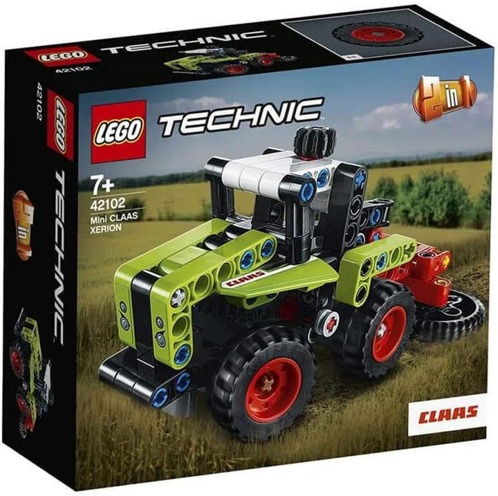 Lego Technic - 42102 Mini Claas Xerion Traktor, 7 Jahre+ (130 Teile)
