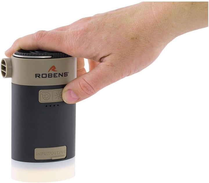 Robens Cornival 3in1 Hinchador, Lámpara, Batería USB-c Zelt, bunt, Einheitsgrösse