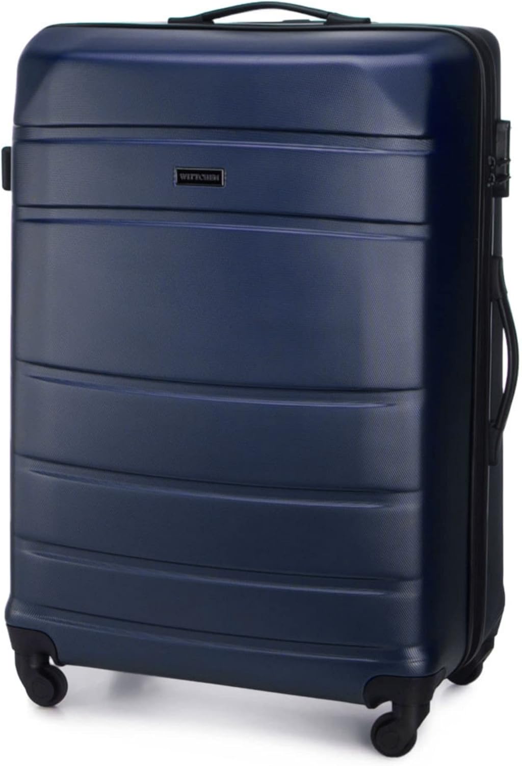 WITTCHEN Globe Line Grosser Koffer Trolley Reisekoffer aus ABS Hartschale 4 Rollen Zahlenschloss | G