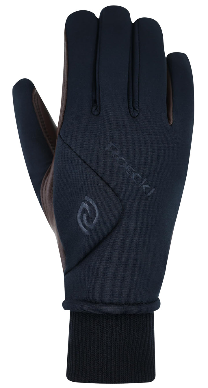 Roeckl Sports Reithandschuh WILA GTX, Freizeit Winter Handschuh, 2 Farben, Grösse 6-11 7 Schwarz/Kla