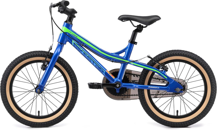 BIKESTAR Kinder Fahrrad Aluminium Mountainbike mit V-Bremse für Mädchen und Jungen ab 4-5 Jahre | 16