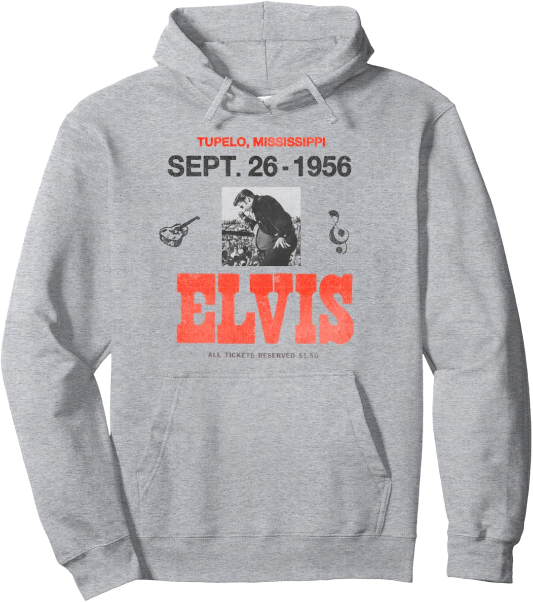 Elvis Presley Offizielles 1956 Mississippi-Konzert Pullover Hoodie