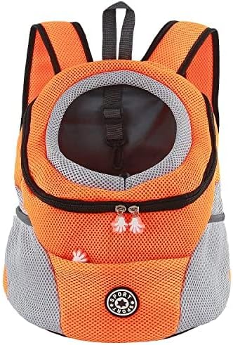 Hundetrage-Rucksack Welpentasche Kleine Haustier-Fronttasche mit Atmungsaktivem, Head-Out-Design, Wa