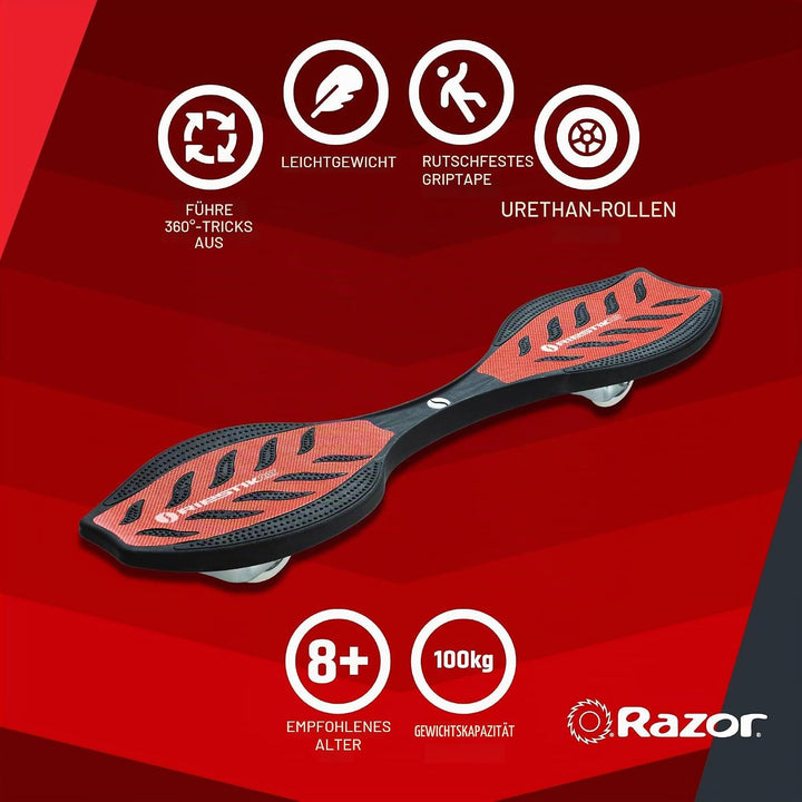 Razor RipStik Air Waveboard Rot, Rot