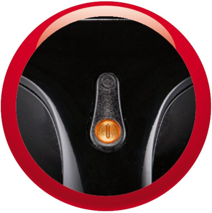 Moulinex BY1078 Wasserkocher | 1.2 L | Herausnehmbarer Kalkfilter | 360°-Sockel | 2.400 W Leistung |