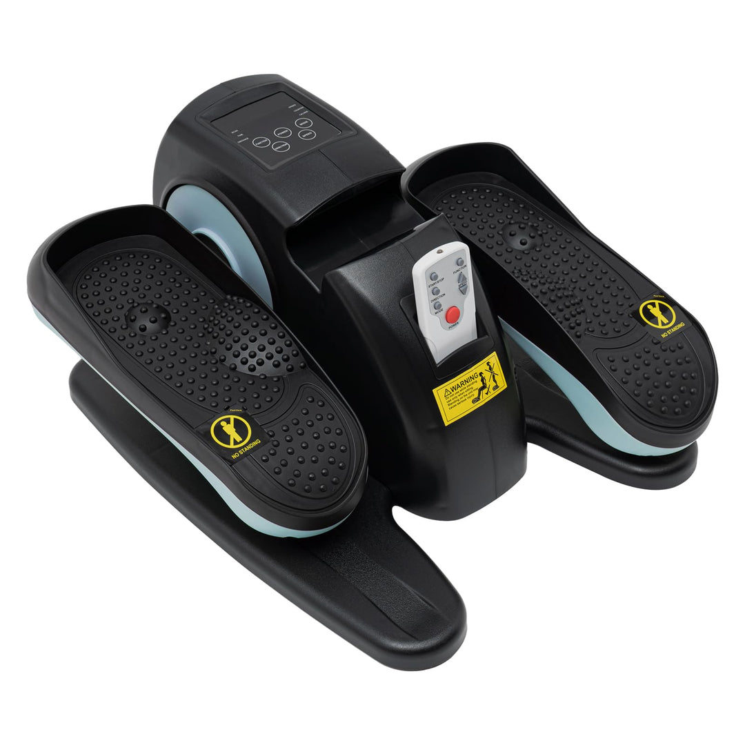Sportgeräte Zuhause 5 Gänge Beintrainer im Sitzen 3 Modi Sitzender Bein Fuss Pedal Übungsgerät Ideal