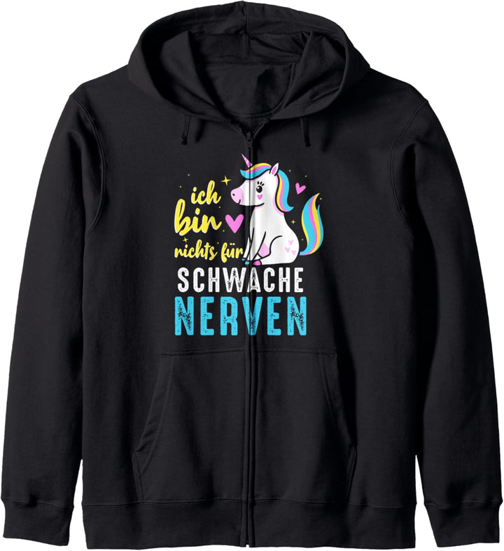Ich Bin Nichts Für Schwache Nerven Kapuzenjacke