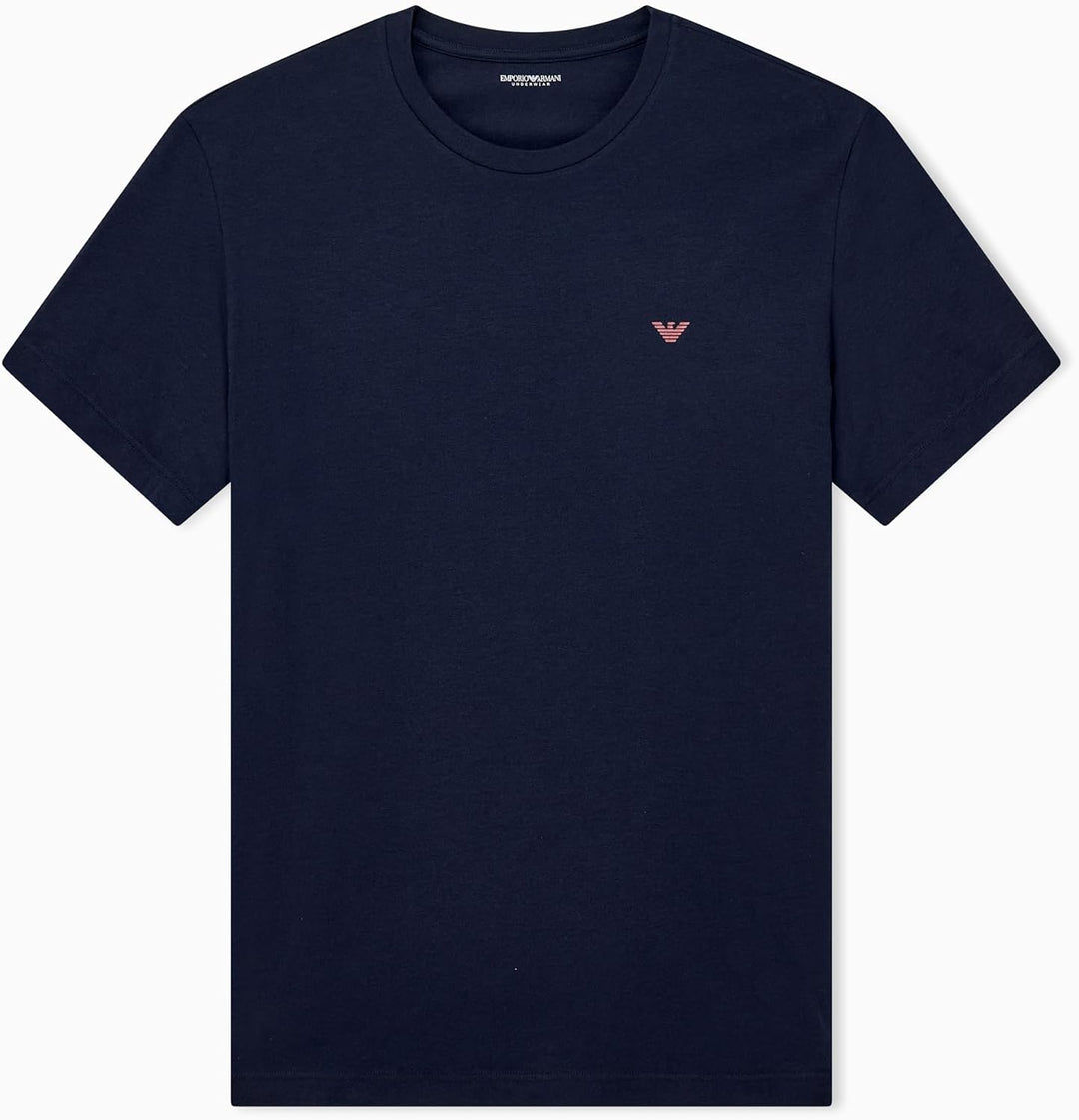 Emporio Armani Herren Short Pajamas Pyjamaset S Blu/Brick, S Blu/Brick