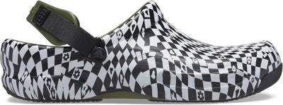 Crocs Unisex Bistro Pro Literide Clog Holzschuh 36/37 EU Black White, 36/37 EU Black White