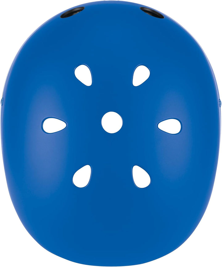 Globber Unisex Jugend Helm Primo Lights, blau, one Size