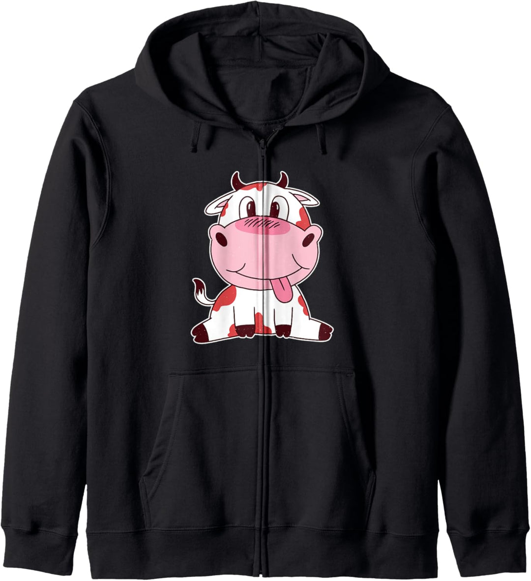 Niedliches Baby Kuh Design für Jungen und Mädchen Kapuzenjacke