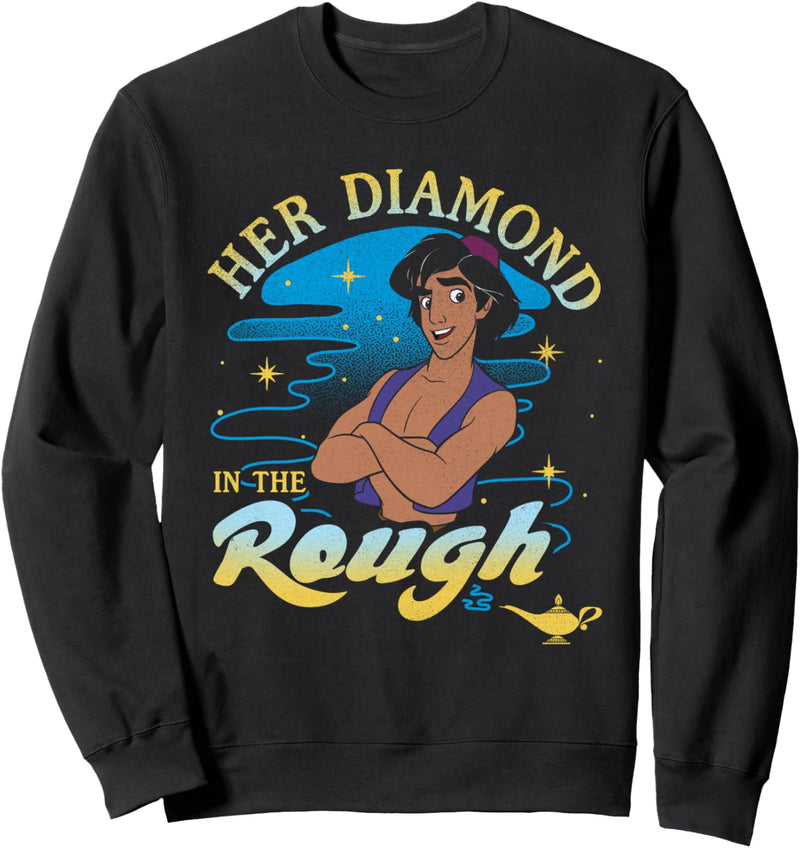 Disney Aladdin Her Diamond In The Rough Portrait Sweatshirt