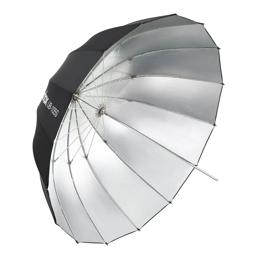 Godox Ub-105S Parabol-Reflektor, Silber, 104 cm