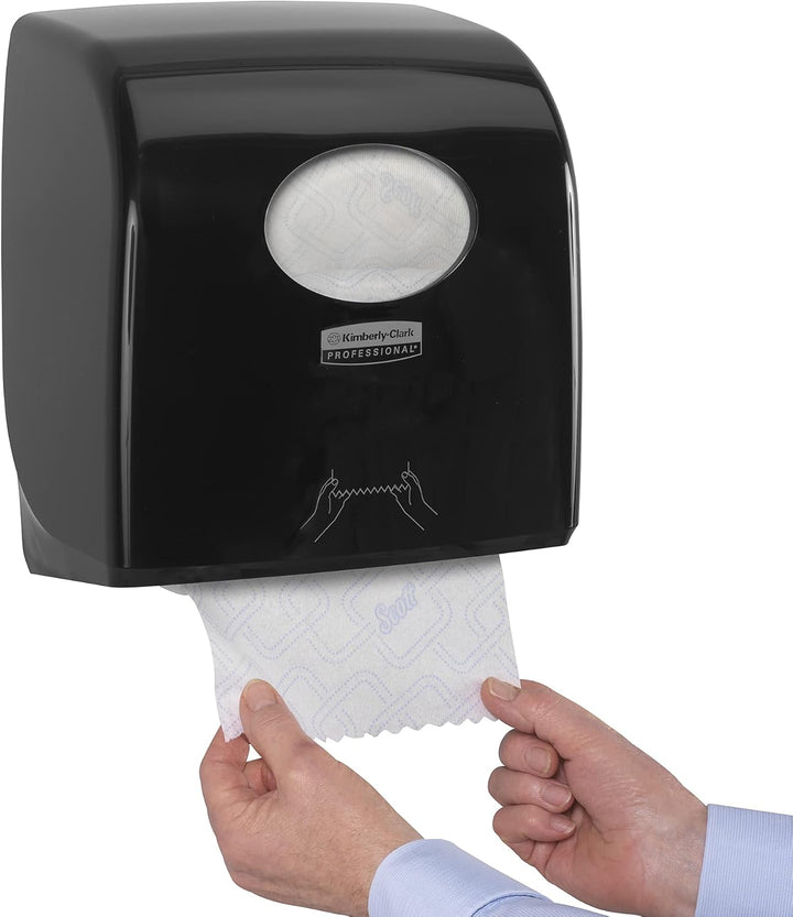 Aquarius, 7956, Slimroll Rollenhandtuchspender, Schwarz, 1 x 1 Spender