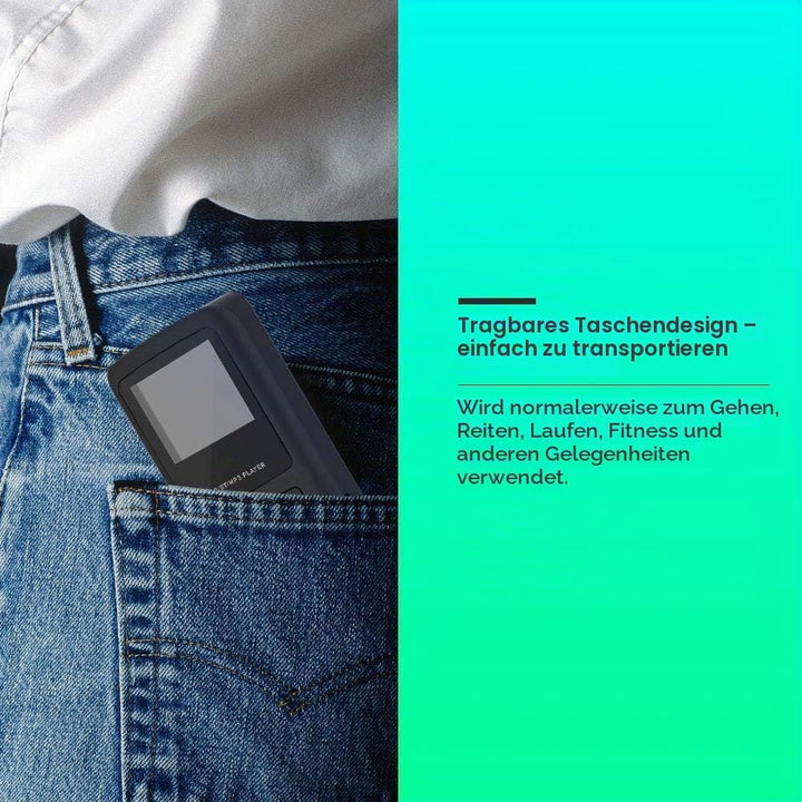 Tragbares Radio, Mini-Pocket-Digital-DAB/DAB + Pocket-Digital-Radioempfänger Bluetooth-MP3-Player mi