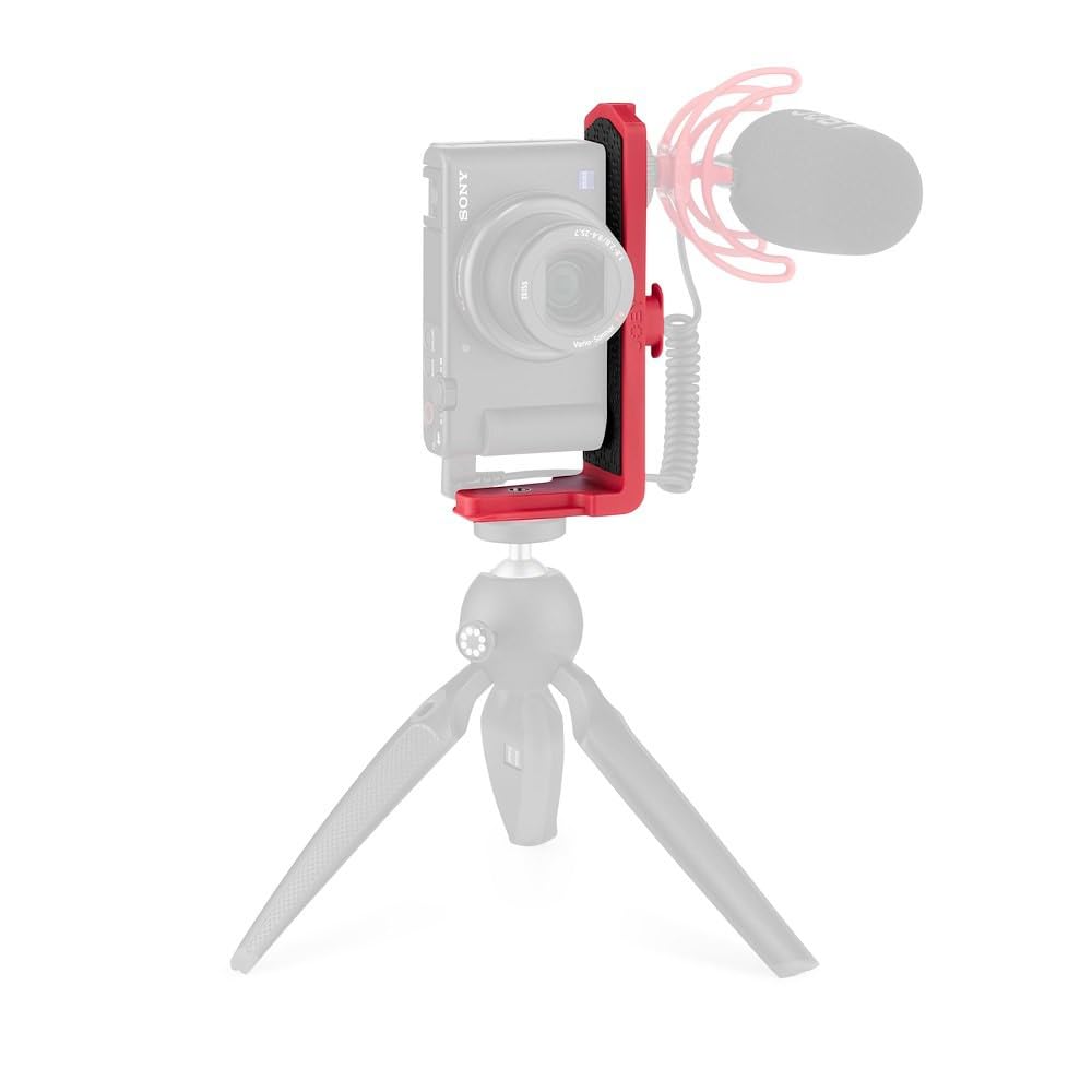JOBY Vert 3K, L-Bracket für Fotos und Videos, Kombinierbar mit GorillaPod 3K Kit, Tischstativ für Sp