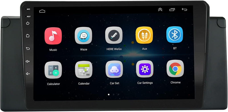 EZoneTronics Carplay Android 10.1 Autoradio Stereo für BMW X5 E53 1999-2006 9 Zoll Touchscreen High