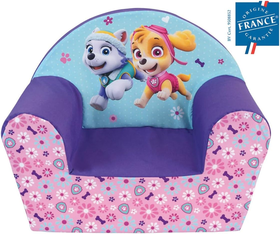 Fun House 712728 Paat Patrol Mädchen-Sessel, Clubsessel, Kinder, Polyester Baumwolle, Mehrfarbig, à