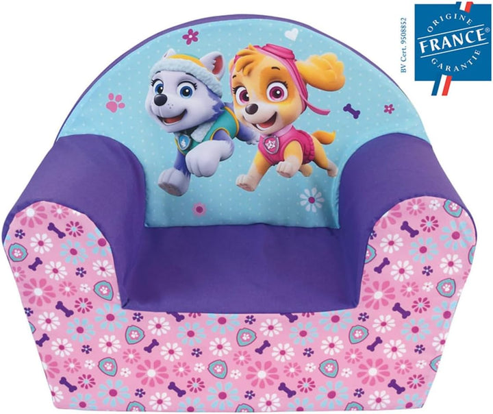 Fun House 712728 Paat Patrol Mädchen-Sessel, Clubsessel, Kinder, Polyester Baumwolle, Mehrfarbig, à