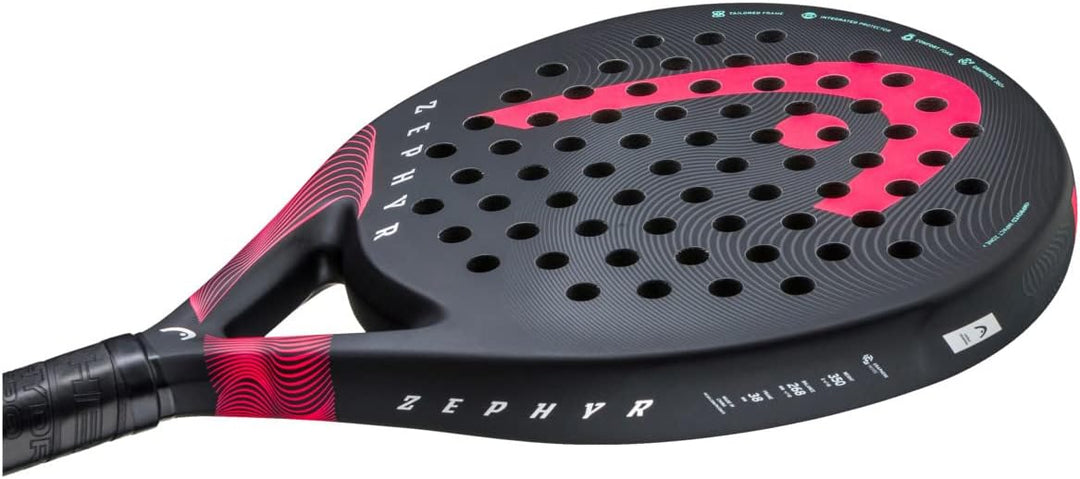 HEAD Zephyr Padelschläger Einheitsgrösse Black/Pink, Einheitsgrösse Black/Pink