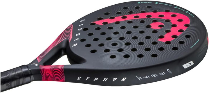 HEAD Zephyr Padelschläger Einheitsgrösse Black/Pink, Einheitsgrösse Black/Pink