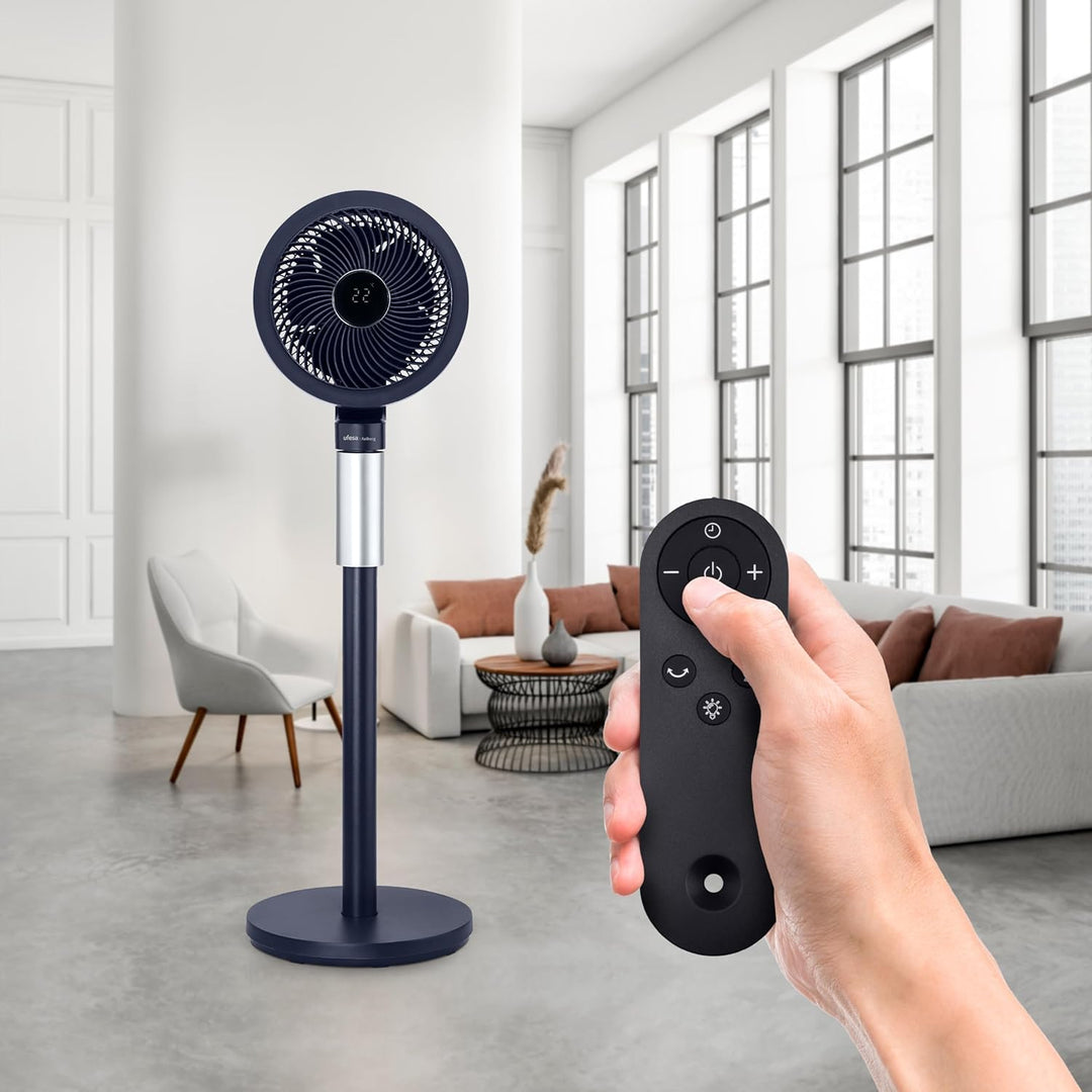 Ufesa 3D70 Umluftventilator ventilator mit 360º 3D-Oszillation, multidirektional, 70W, 3 Geschwindig