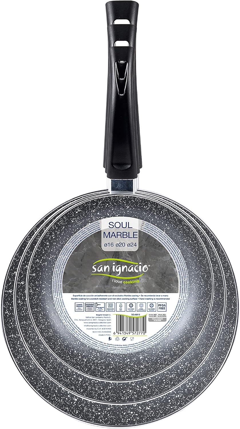 SAN IGNACIO Soul Marble Grau 16+20+24, Grau 16+20+24