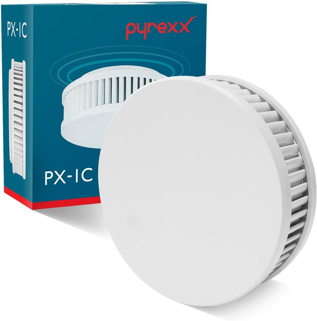 Pyrexx PX-1C • 3 Stück • Funk-Rauchmelder 10 Jahre Batterie vernetzbar mit weiteren Meldern • Magnet