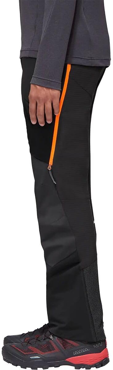 Mammut Herren Funktionshose Aenergy 48 Black/Vibrant Orange, 48 Black/Vibrant Orange