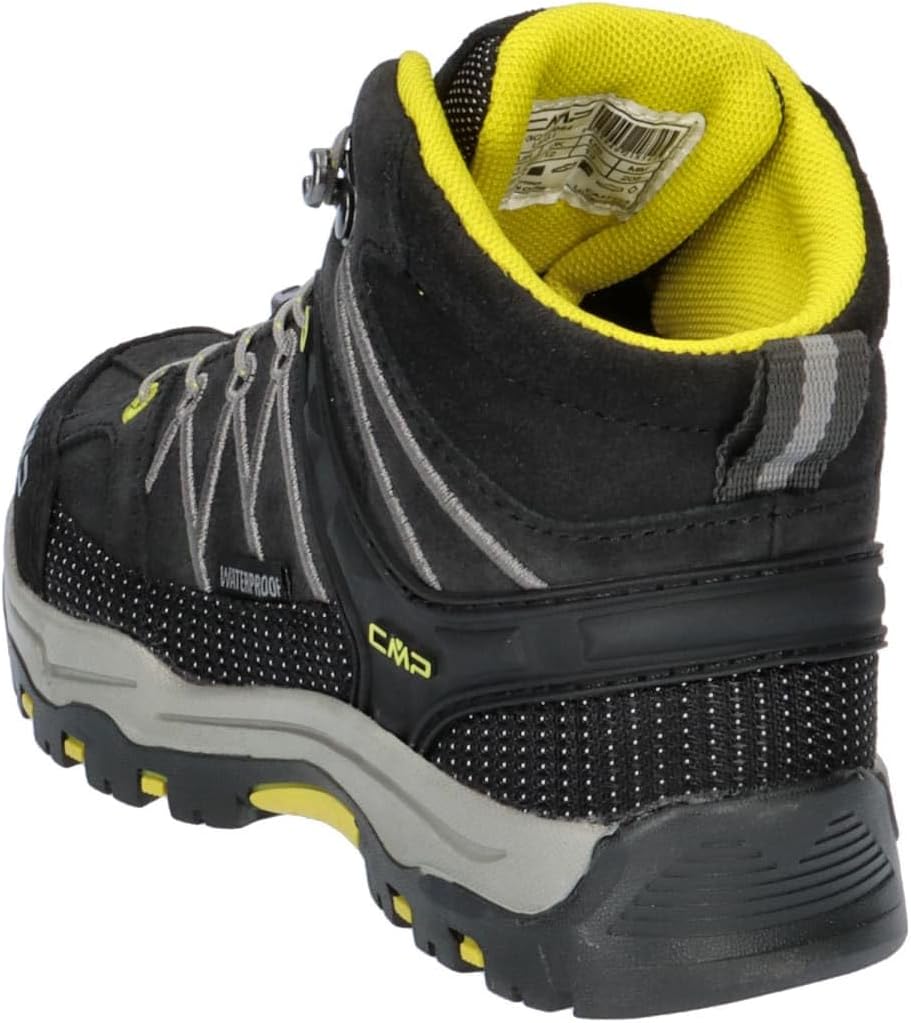 CMP Jungen Unisex Kinder Rigel Low Wmn Trekking Shoes Wp Wanderschuhe 37 EU U951 Piombo, 37 EU U951