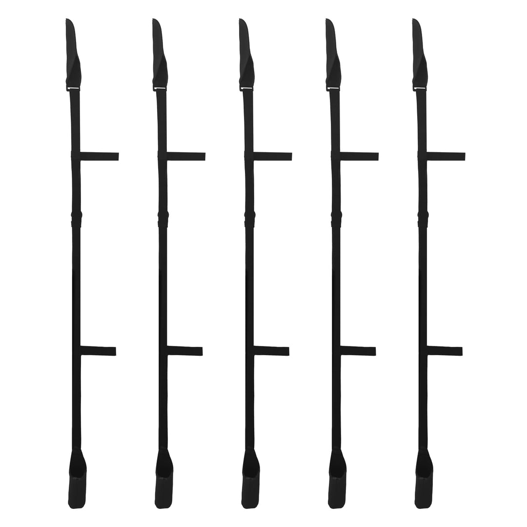 FUNANASUN Rutenschutz für Angelruten, Rutenschutz Angeln 110 cm–170 cm, Angelrutenhaltergurt mit Kle