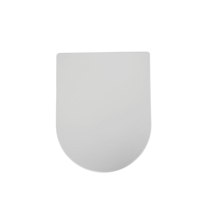 Duroplast WC-Sitz D-Form mit Absenkautomatik, Edelstahlscharnier, One-Touch-Schnellverschluss und ei