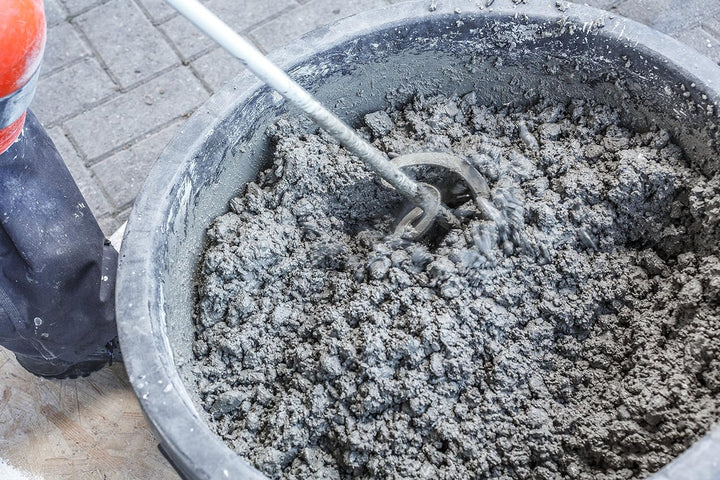 kwb Beton- und Mörtel-Rührer M14 für Bohrmaschine, Farb-Mischer mit Grösse Ø 100 x 590 mm, Rührstab