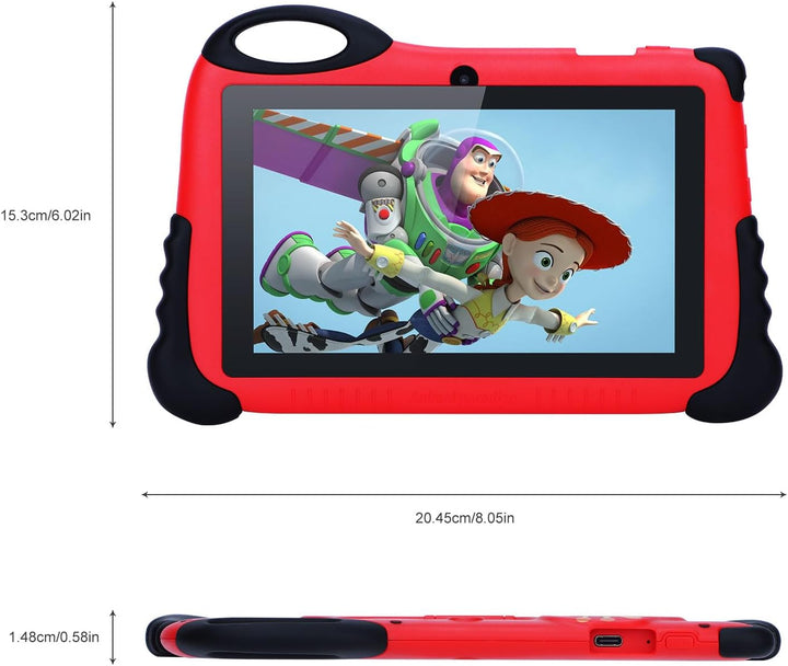 C idea Kinder Tablet ab 3 Jahre, Android 13 Kinder-Tablet für Kleinkinder, 7-Zoll-Kinder-Tablet 4 GB
