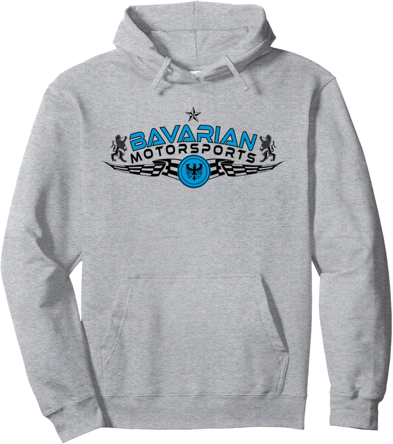 Bavarian Motorsports Doppelseitiger Fahnenträger Pullover Hoodie