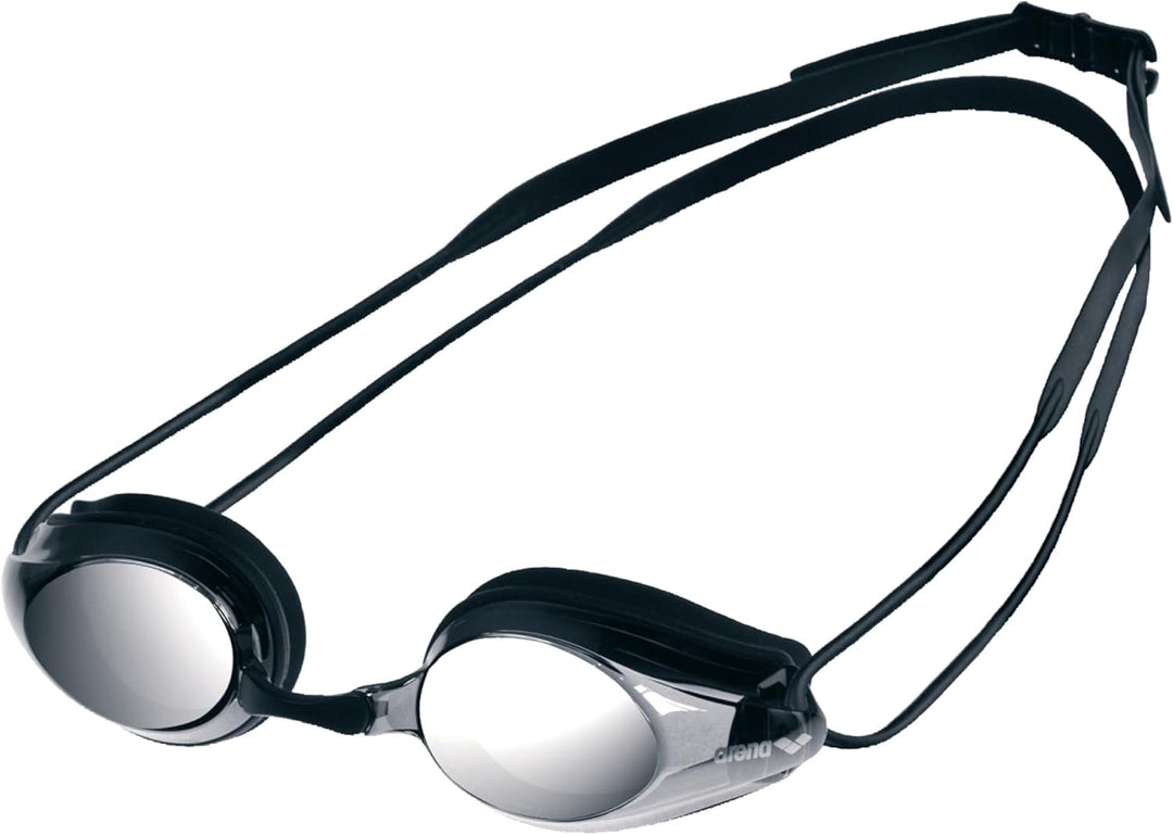 arena Tracks Anti-Fog Wettkampf Schwimmbrille Unisex für Erwachsene, Schwimmbrille mit UV-Schutz, 4