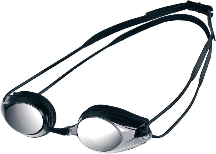 arena Tracks Anti-Fog Wettkampf Schwimmbrille Unisex für Erwachsene, Schwimmbrille mit UV-Schutz, 4