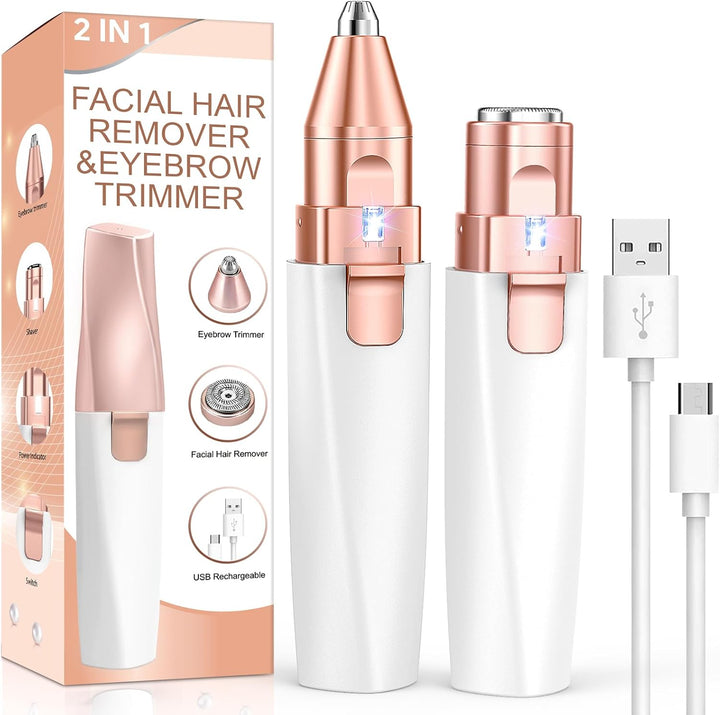 Augenbrauenrasierer elektrisch Gesichtsrasierer frauen elektrisch: Augenbrauen Trimmer damen Augenbr