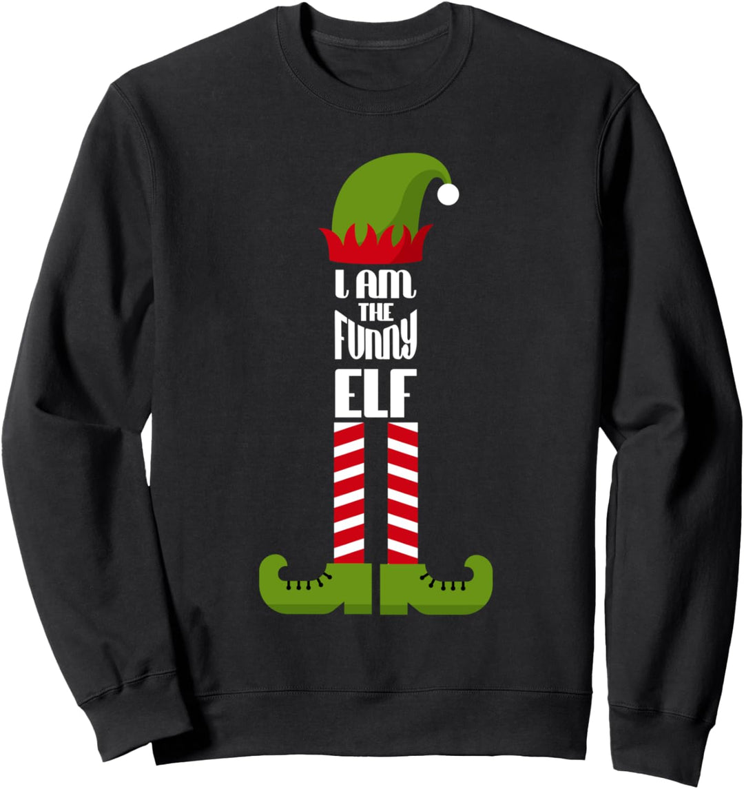 I'm The Funny Elf Lustige Weihnachts-Familienelfe Sweatshirt