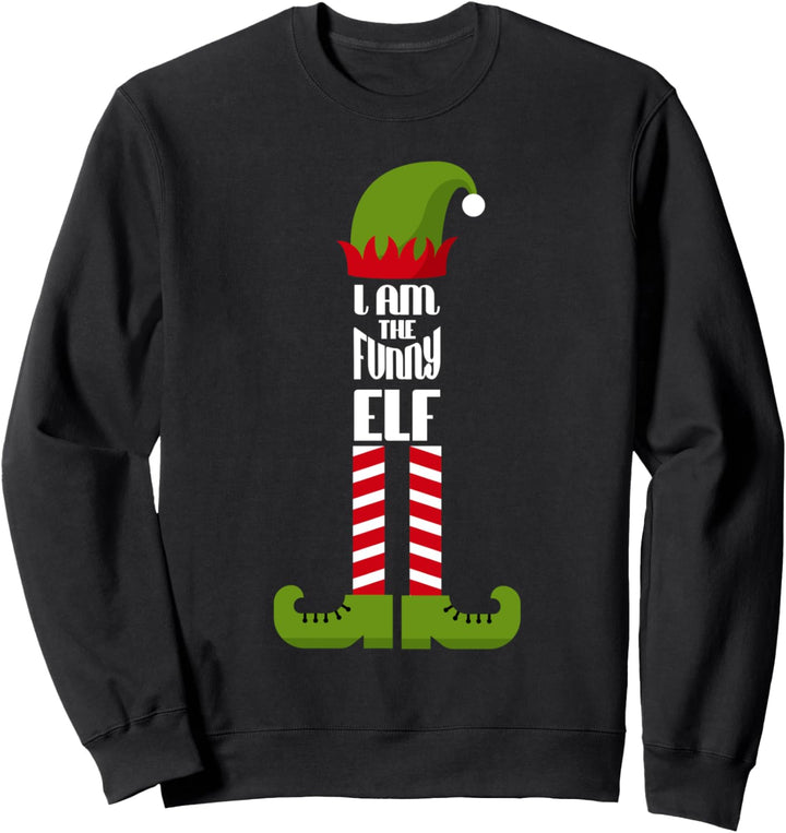 I'm The Funny Elf Lustige Weihnachts-Familienelfe Sweatshirt