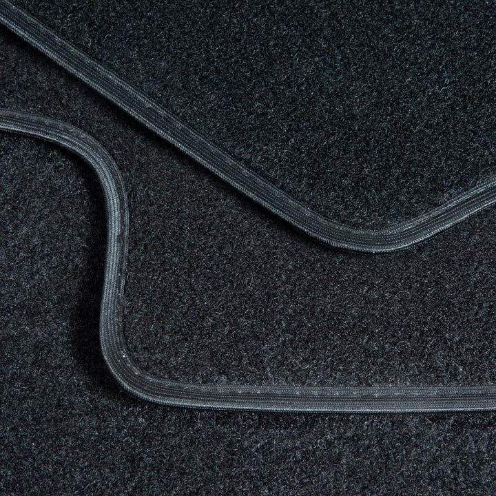 DBS - Autoteppich - Massgeschneidert für 208 - Mit Befestigungsclips - Antirutschmatten - 4 Stück