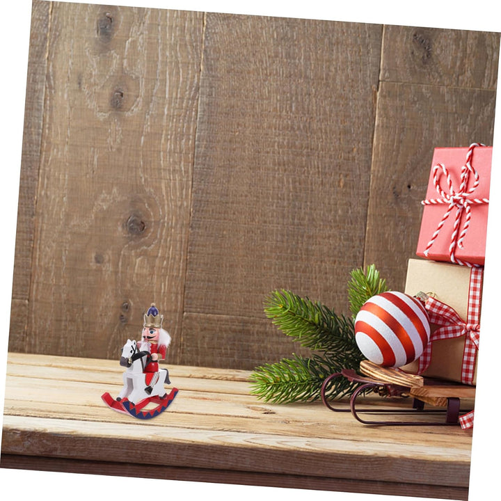 VANZACK Nussknackerfiguren Aus Holz Für Weihnachtsdeko Tischdekoration Und Christbaumschmuck Traditi