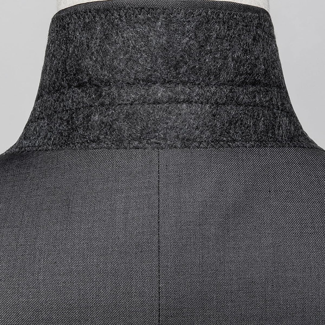 Allthemen Anzug Herren 2 Teilig Slim Fit Hochzeitanzug EIN Knopf Smoking Anzüge Sakko Hose S Grau, S