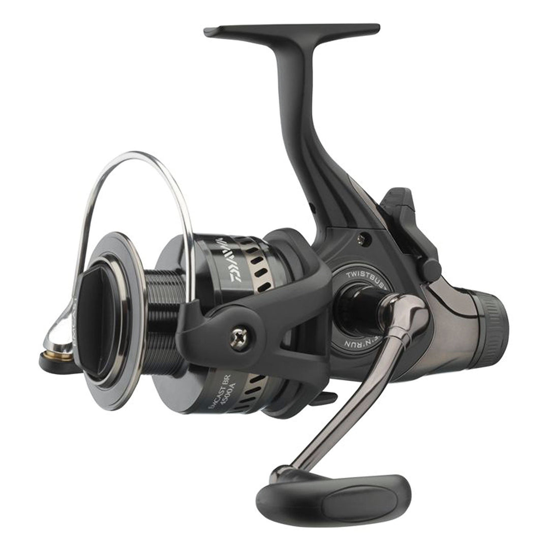 Daiwa Emcast BR A - Freilaufrolle inkl. zusätzlicher Doppelkurbel 4000