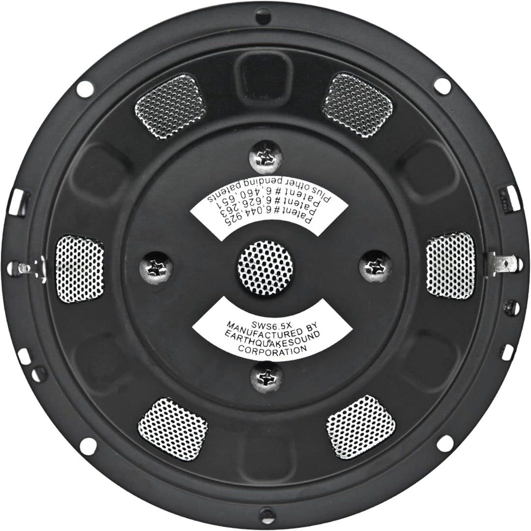 Earthquake Sound SWS-6.5X 6.5 200W 4Ohm High Performance Shallow Subwoofer Pair 16,5 cm (4-Ohm) - Pa