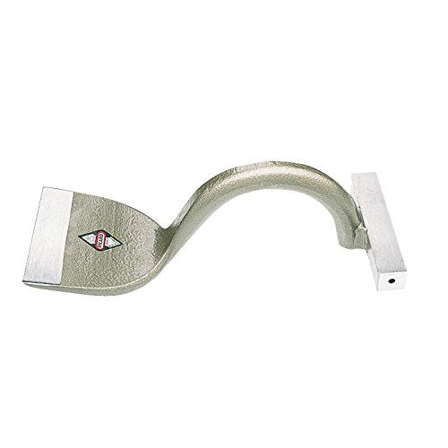Schaleisen 100 mm, geschmiedet, mit langem Blatt, Prisma 20 mm mit Bohrung: 5 mm, 15 mm tief 1,4 kg