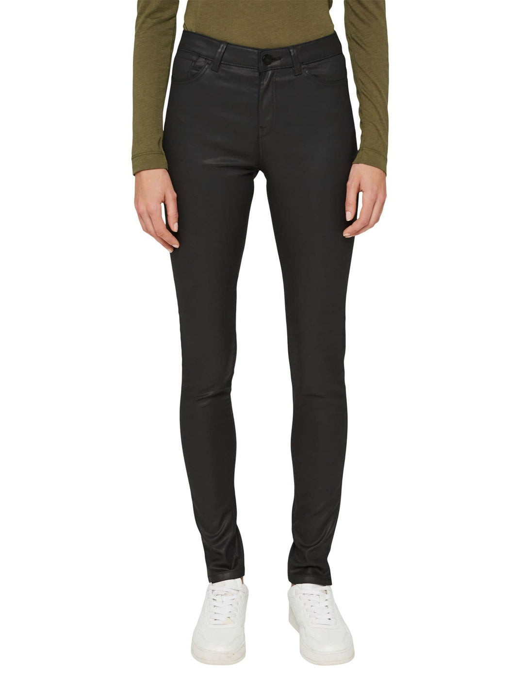 ESPRIT Damen Hose 42W / 30L 001/Black, 42W / 30L 001/Black